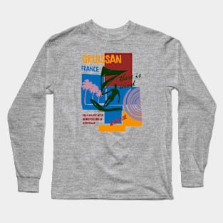 Wingfoil In gruissan france Long Sleeve T-Shirt